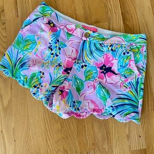 Scalloped Lilly Pulitzer Shorts 12